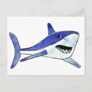 Carte Postale Mako Shark