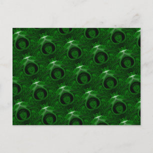 Carte Postale malachite vert texture