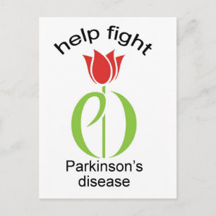 Carte Postale maladie de parkinson, maladie de parkinsons, tulip