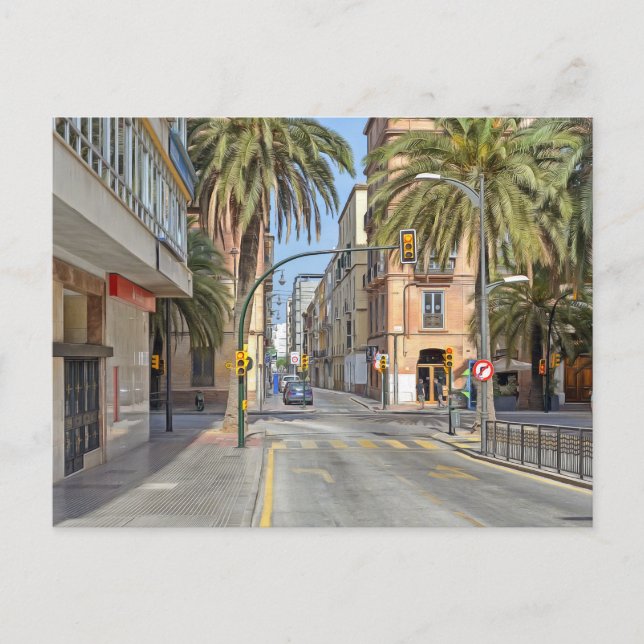 Carte Postale Malaga. n° 14. (Devant)