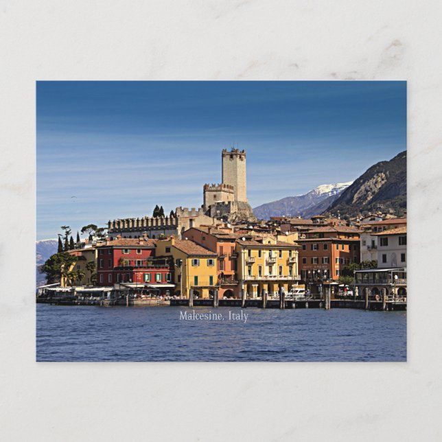 Carte Postale Malcesine, Italie (Devant)