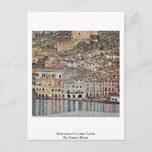 Carte Postale Malcesine Sur Le Lac De Garde Par Gustav Klimt