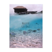 Maldives Salutations Snorkeling Fun Souvenir