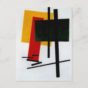 Carte Postale Malevich - Suprematisme 1915