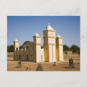 Carte Postale Mali, Bamako. Route de Bamako-Djenne