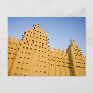Carte Postale Mali, Djenne. Grande Mosquée