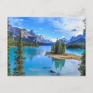 Carte Postale Maligne Lake, Alberta, Canada