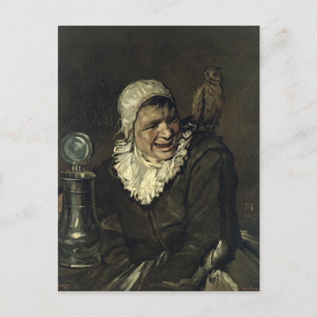 Carte Postale Malle Babbe, 1869 (Devant)