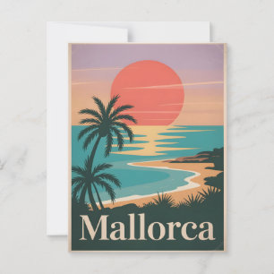 Carte Postale Mallorca vintage