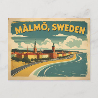 Carte Postale Malmo Suède la Jme côtière moderne