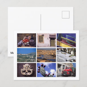 Carte Postale Malte