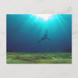 Carte Postale Malte Snorkeling