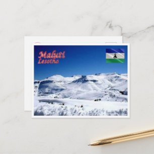 Carte Postale Maluti - Lesotho -