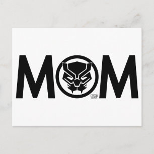 Carte Postale Maman Black Panther