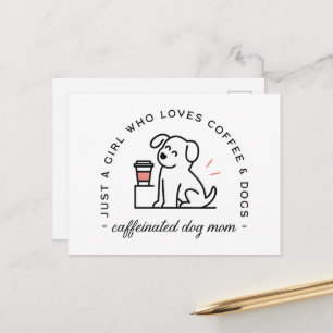 Carte Postale Maman de chien citations drôles pour amateurs de c