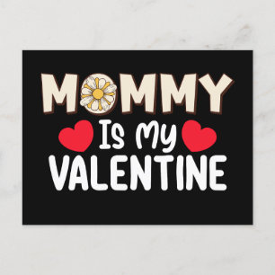Carte Postale Maman Est Ma Saint Valentin Maman Famille Fils Fil