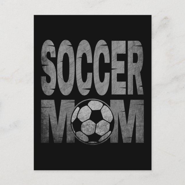 CARTE POSTALE MAMAN FOOTBALL  (Devant)