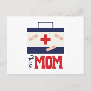Carte Postale Maman infirmière