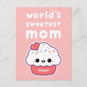 Carte Postale Maman la plus douce du monde