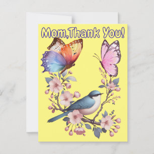 Carte Postale Maman, Merci !