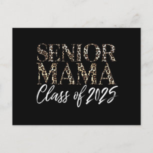 Carte Postale Maman Senior 2025 Fier Maman D'Une Classe De 2025