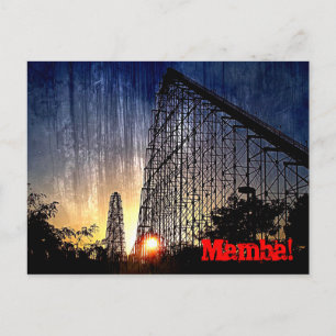 Carte Postale Mamba Rollercoaster World's of Fun Kansas City