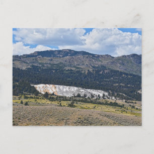 Carte Postale Mammoth Hot Springs Panorama, Yellowstone, Wyoming