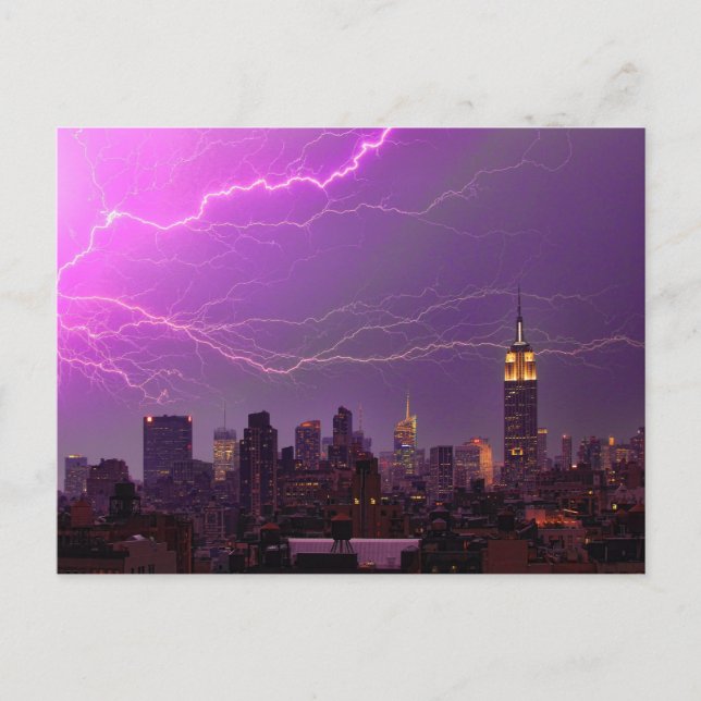 Carte Postale Mammoth Lightning (Devant)