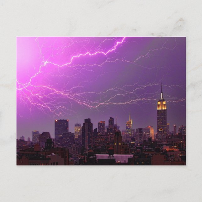 Carte Postale Mammoth Lightning (Devant)