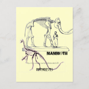 Carte Postale "Mammothe"