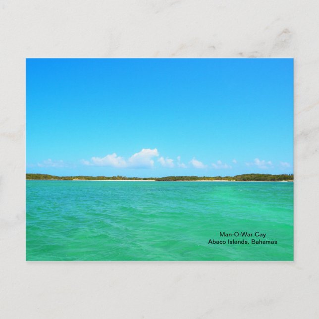 Carte Postale Man0War Cay (Devant)