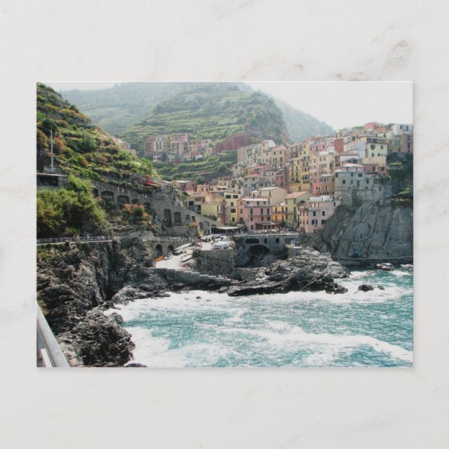 Carte Postale Manarola, Italie (Devant)