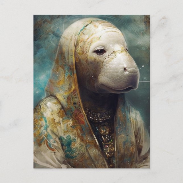 Carte postale Manatee Nun (Devant)