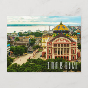 Carte postale Manaus Brésil