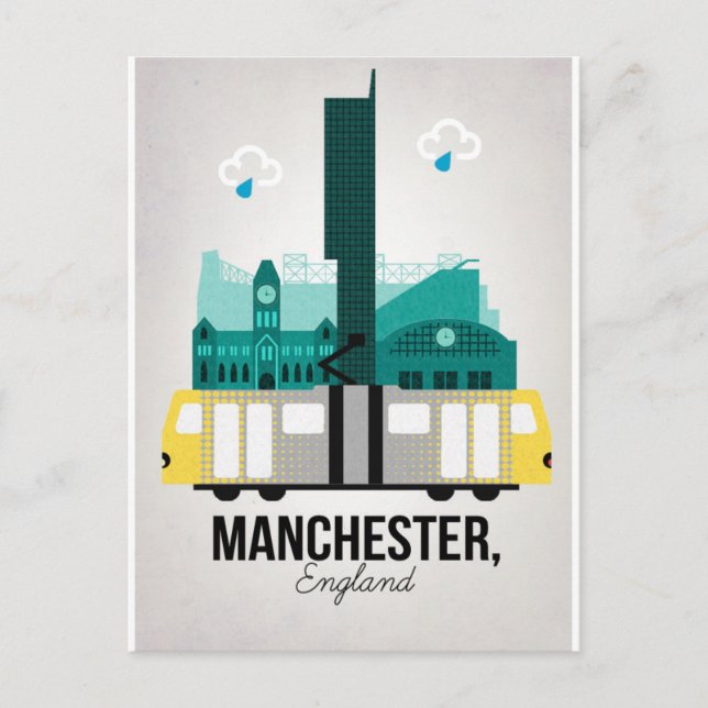 Carte Postale Manchester (Devant)