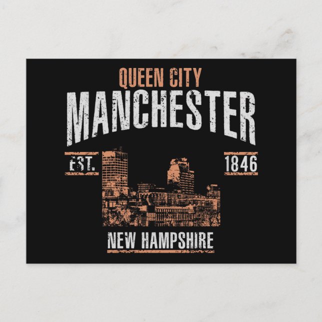 Carte Postale Manchester (Devant)