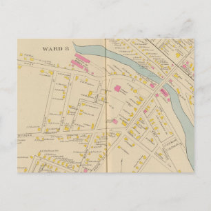 Carte Postale Manchester, NH, W Manchester, Ward 8