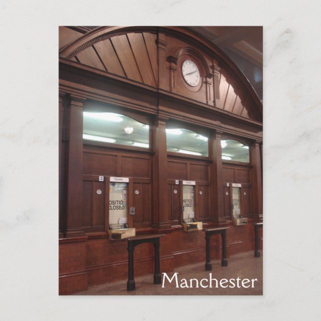 Carte postale Manchester Victoria (Devant)