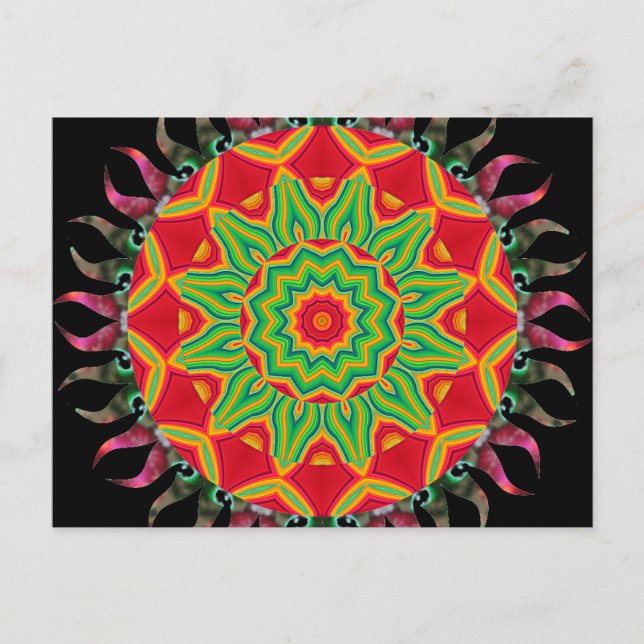 Carte Postale Mandala (Devant)