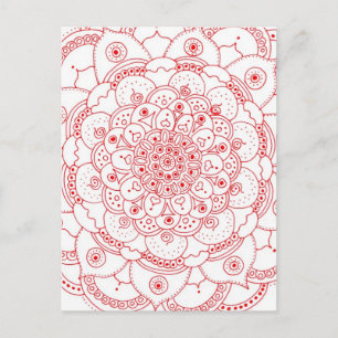 Carte postale Mandala 2