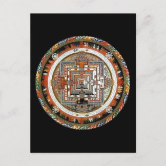 Carte Postale Mandala de Kalachakra