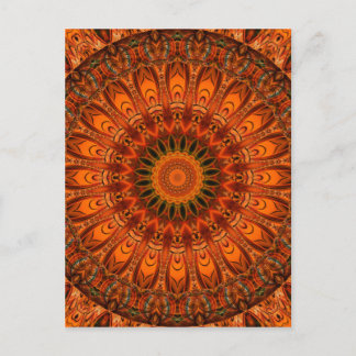 Carte Postale Mandala Je me sens bien chez Tutti