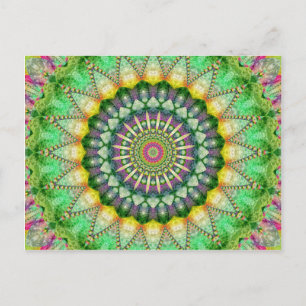 Carte Postale Mandala Patchwork no.1 créé par Tutti