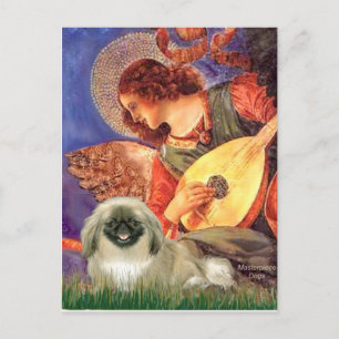 Carte Postale Mandolin Angel - Pekingese 1b