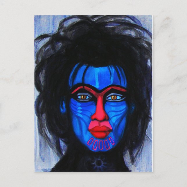 Carte Postale mandril (Devant)