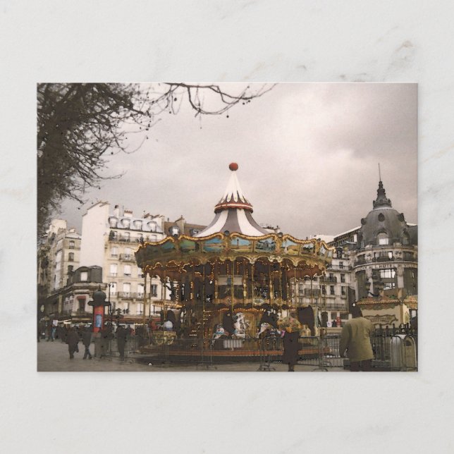 Carte Postale Manège (Devant)