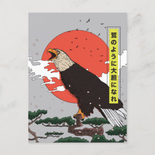 Carte Postale Manga Golden Eagle