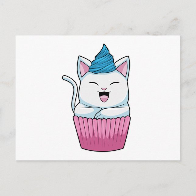 Carte Postale Manger du muffin (Devant)