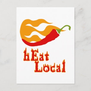 Carte Postale Manger localement