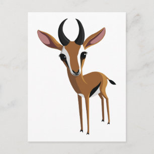 Carte Postale Mango la Gazelle